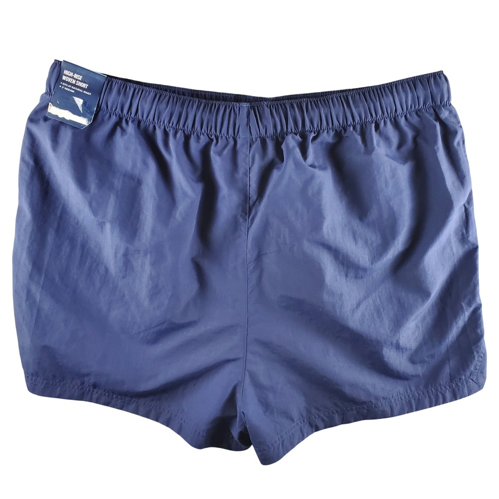 DSG High Rise Woven Short Womens XL Inkspot Blue Water Repellent Lightweight New - Picture 9 of 9